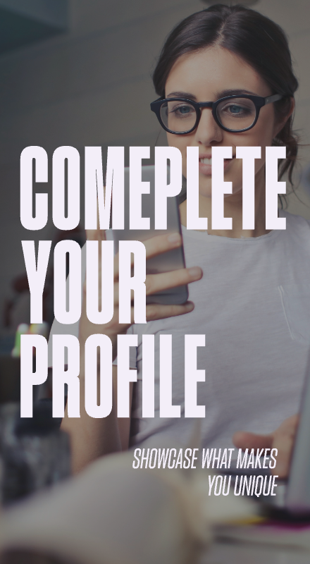 Complete Your Profile